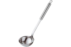 Rösle 10609 - Cucharón con mango redondo, 9 centímetros