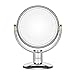 Produktbild Auxmir Kosmetikspiegel Makeup Spiegel Tischspiegel mit 1-/ 10 Facher Vergrößerung aus Kristallglass, Doppelseitig, 360° Schwenkbar für Wohnzimmer, Kosmetikstudio, Schmuckkaufhaus, Spa und Hotel