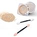 MAKARTT Mirror Powder Gold Silver Pigment Powder Chrome Pigment Nail Glitter Power Dust Nail Sequins (Silver+Gold)