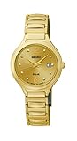 Seiko Women's SUT180 Analog Display Japanese Quartz Gold Watch