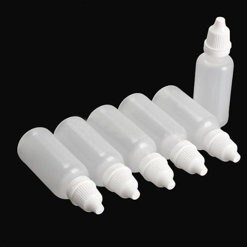 20 PCS 10ml /30ml/50ml/100ml Kunststoff leere Tropfflaschen Quetschbare Dropper Flaschen (100ML)