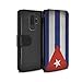 Produktbild Stuff4® PU-Leder Hülle/Case/Tasche/Cover für Samsung Galaxy S9 Plus/G965/Kuba/Kubanisch Muster/Amerika Flagge Kollektion