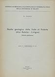 Image de Studio geologico della Valle di Federia (Alpi Retiche - Livigno) (Italian Edition)