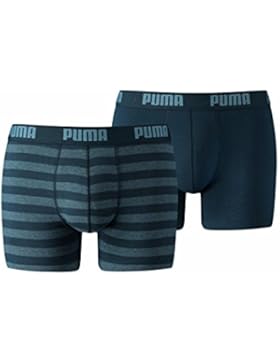 Puma Herren Boxershort Striped 1515 Boxer 4er Pack