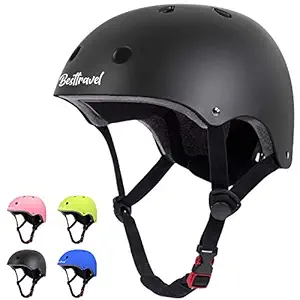 Besttravel Kids Helmet, Toddler Helmet Adjustable Toddler Bike Helmet Ages 3-8 Years Old Boys Girls Multi-Sports Safety