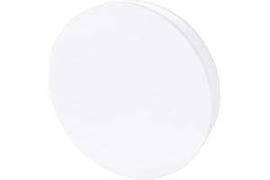 Repa Market 150 mm rund vit plast luftventilationsdiffusor – cirkulär justerbar ventil för HVAC, luftkanal – avgasrör, insugn