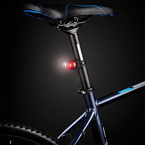 Biluso Fahrradlicht Set – LED Fahrradbeleuchtung für vorne und hinten – Wasserdichte Fahrradlampe USB-aufladbare Scheinwerfer – Geeignet für Mountainbikes , BMX und fahrrad – Batterien enthalten – Höchste Sicherheit auf der Straße - 5