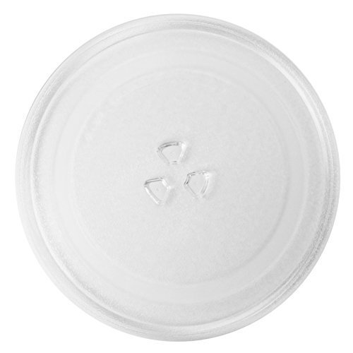 Spares2go Universal Glass Turntable Plate for all makes of Microwave Oven (255mm / 10 Diameter) by Spares2go