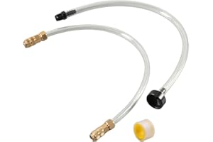 ANCLLO Kit di spurgo per Barche Tubo del Sistema di sterzo Idraulico Tubo di riempimento del Tubo Flessibile Kit di spurgo per Barche Marine Accessori per timone Idraulico Seastar