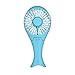 Produktbild lpyfgtp Mini-Klimaanlage Ventilator Tragbar USB Wiederaufladbare Handheld Mermaid Faltbare Neu (Blau)