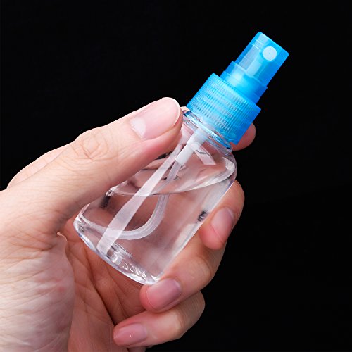 eBoot Transparent Feinen Nebel Sprühflasche Reisen Flasche Set, 4 Stück (50 ml) - 4