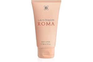 Laura Biagiotti – Roma Donna Body Lotion 150 ml – Crema Corpo Donna – Fragranza Orientale Speziata – Note Fresche e Fiorite – Flacone a Tubo