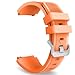 Produktbild Hunpta@ Mode Sport Silikon Armband mit Metallverbindern für Huami AMAZFIT 2 2S(223mm) (Orange)