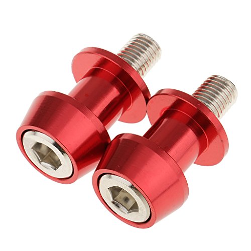 Magideal 2x Motorcycle CNC Swingarm Swing Arm Spools Sliders Stand Bobbins 10mm Red RS.295 (75.00% Off) - Amazon
