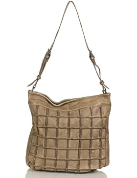 FREDsBRUDER Waffeltüte Umhängetasche Leder 32 cm