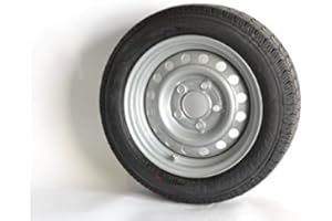 MEINANHÄNGERERSATZTEIL Komplettrad Ersatzrad 195/50 R13 C 104/101 N 5,5Jx13 LK 5x112 für Pkw Anhänger