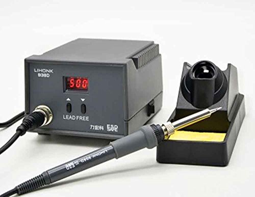 Preisvergleich Produktbild Mmsww Haushaltslötkolben Schweißgeräte, Konstante Temperatur, Digitalanzeige, Stufenlos Einstellbare Temperatur Lötkolben, Antistatisch, Lötstationen, 60W Schweißen