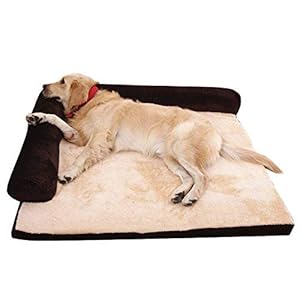 Cama de espuma viscoelástica para mascotas, de AcornPets B12
