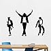 Produktbild Michael Jackson tanzen leben vinyl kunst wandaufkleber home wohnzimmer tanzzimmer dekoration applikation wandbild tanz könig 168 * 240 cm