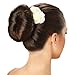 Hair-so? Massive 6 Inches Wide Big Hair Bun Extra Large Hair Doughnut Donut Bridal Wedding Hollywood Hair Style Bun Ring - Choose Colour- Brown, Black or Blonde (Blonde)