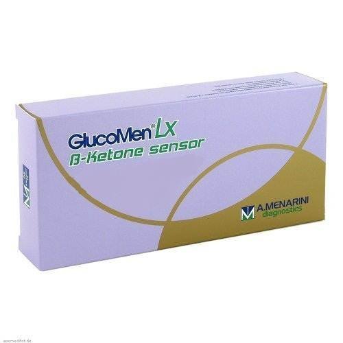 Glucomen LX Beta Ketone Testing Monitoring Sensor Strips (x10) by Menarini