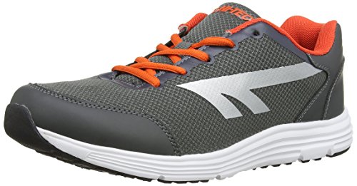 Hi-Tec Pajo, Men's Running Shoes, Grey (Charcoal/Orange 021) 9 UK