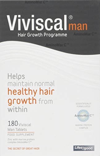 Viviscal Hair Growth Supplements for Men, 3 Month Supply (180 tabs)