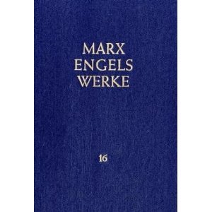 Werke. Bd. 16. [September 1864 - Juli 1870]