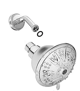 Marcoware Multifunction 5 inches shower head, chrome (WITH ARM)