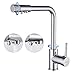 Produktbild BONADE 3 Wege Küchenarmatur Wasserfilter Filtersystem Wasserhahn 360° drehbar Spültischarmatur Trinkwasserhahn Küche Armatur Spülbeckenarmatur Mischbatterie Chrom Spülbeckenwasserhahn