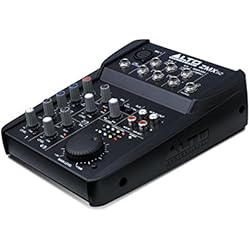 ALTO Professional ZMX52 - Table de Mixage Compacte 5 Voies avec Entrée XLR, EQ et Aux In/Out