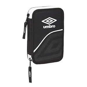 Estuche de Umbro Oficial Escolar Incluye 28 Útiles, 125x40x195 mm