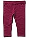 M&Co Baby Girls Plain Vibrant Full Length Elasticated Waist Soft Jersey Leggings Plum 0/3 Mnths