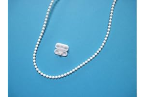 uk-blindparts VERTICAL BLIND CONTROL PLASTIC TILT CHAIN FOR NARROW SYSTEM (2m length)