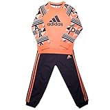 adidas baby set Raglanärmel adidas Baby Printed Terry Jogginganzug, Chalk s18/haze Coral/Trace Purple s18, 86