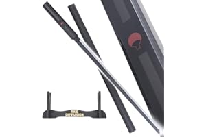 RKS DIFFUSION Sasuke Katana Lame en Bois Épée Kusanagi Noir, Sabre Réplique Decoration
