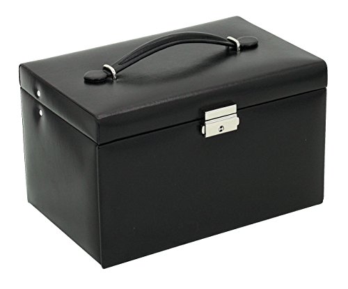 Friedrich|23 Damen-Schmuckkasten Classico Leder schwarz – 23231-2 - 4