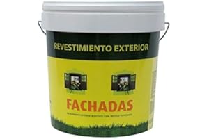 PECTRO Peinture Extérieure pour Façades, Anti-humidité | Revêtement extérieur imperméable blanc (14 Litres)