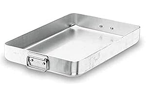 Lacor 20570A Plat à Rôtir 70 cm 20570A, Argent