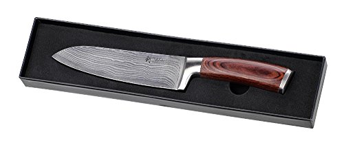 Wakoli Santoku Damastmesser – Edib - 3
