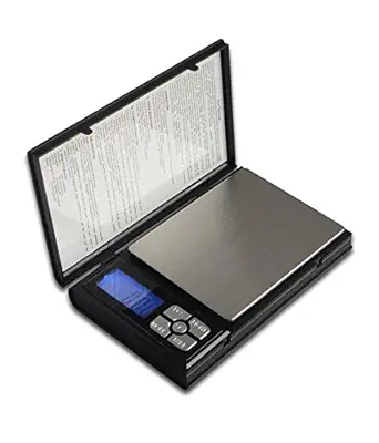 Kairos NoteBook Scale 2 Kg (2000g x 0.1g) Notebook/Diary Series Pocket Scale for Jewellery Gems Household Weighing