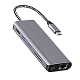 HDMI - Unterstützt 4K@30Hz / 1080P@60Hz / 1080I / 720P / 576P / 576I / 480P / 480I. Eingang (mit Typ c) : Laptop, Nintendo Switch, Samsung S8/S9 and Huawei mate 10/20, P20. Ausgang : Full HD-Fernseher, Monitor, Projektor usw