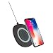 Produktbild Jamica Drahtloses Ladegerät, Qi Kabelloses Ladegerät Schnellladegerät ultradünnes Mini Pad für iPhone Samsung und Andere Smartphones mit kabelloser Ladefunktion