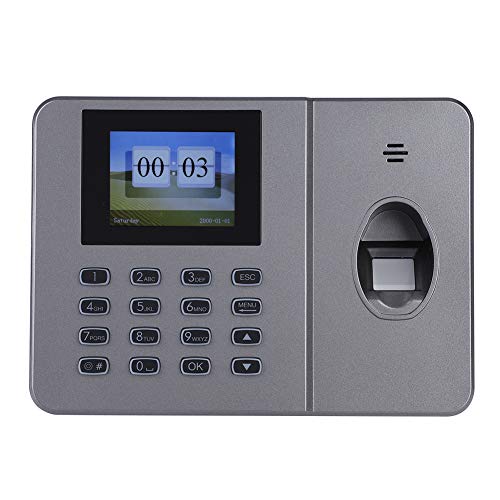 Preisvergleich Produktbild VBESTLIFE C27 Büro Fingerabdruck Anwesenheits Maschine biometrische Fingerabdruck Zeiterfassung,110-240V(EU)