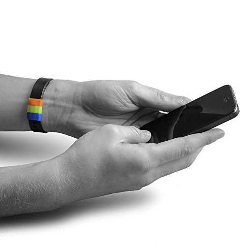 The Friendly Swede 12 Stück Silikonringe für Garmin Vivosmart Fitnessarmband – ideale Verschlusshilfe für Ihr Vivosmart - 2