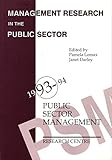 Image de Management Research in the Public Sector