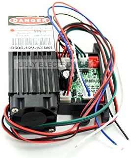 Q-BAIHE 12v Fat Beam 60mw 532nm Green Laser Diode Dot Module with TTL and Glass lens