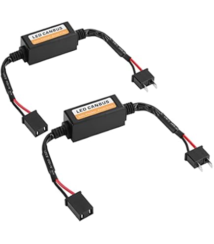 Dispositif Décodeur 2Pcs Led Décodeur Résistance Phare Antibrouillard