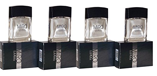 MEGA – Angebot: 4 x MIRO CABAL Eau de Toilette Spray 100 ml (400 ml) - 4