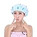 Meta-U Women Elastic Waterproof Reusable Shower Cap (Double layers)